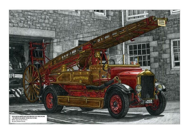 '1934 Albion Merryweather Braidwood Fire Engine