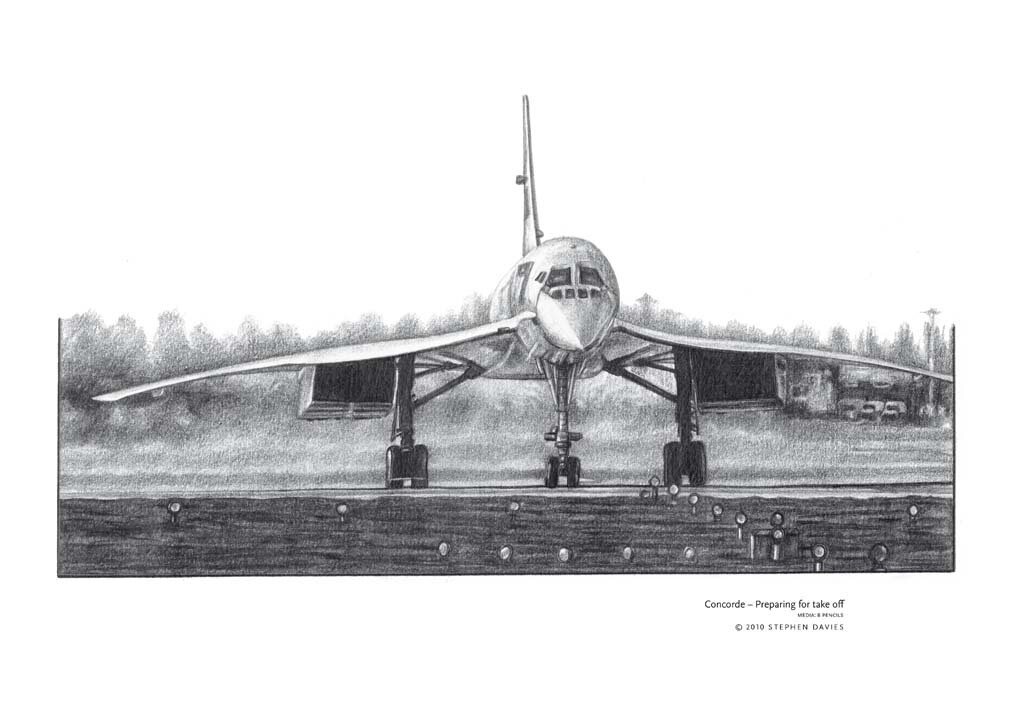 Concorde 'Preparing for Take Off'