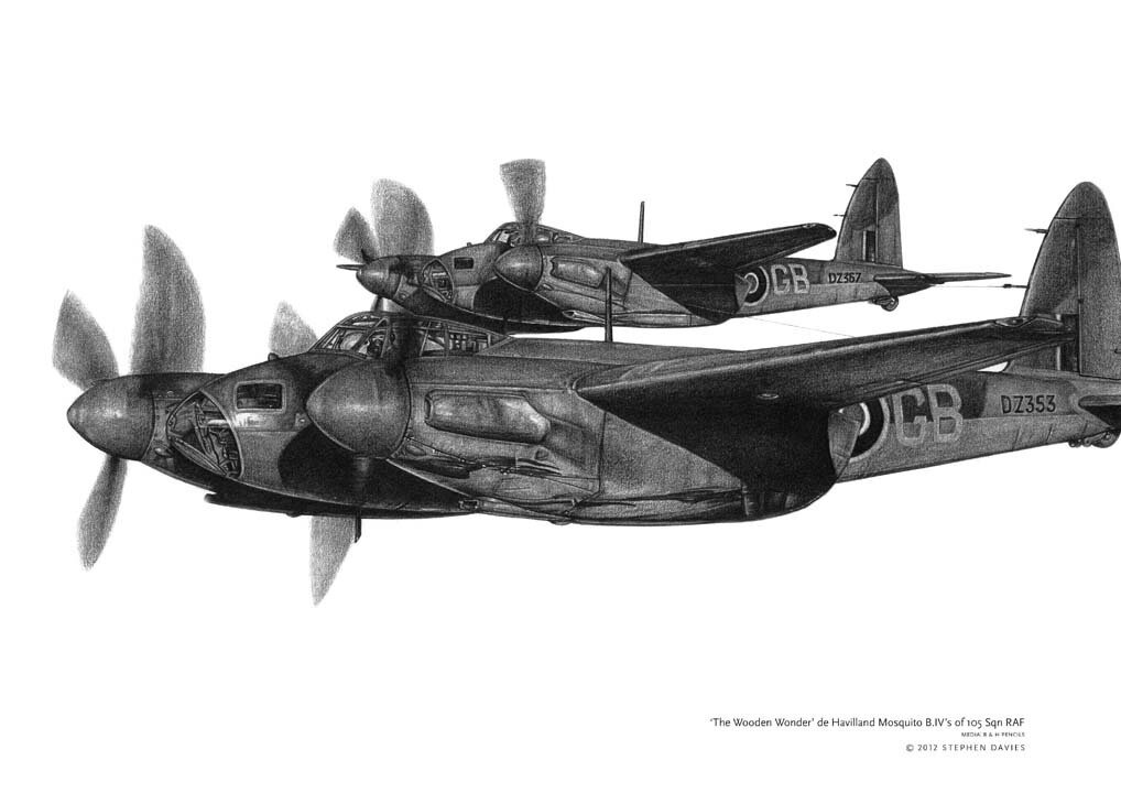 DH Mosquitos B.IV's