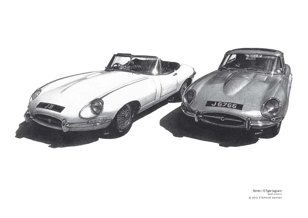 E-Type Jaguars Series 1's