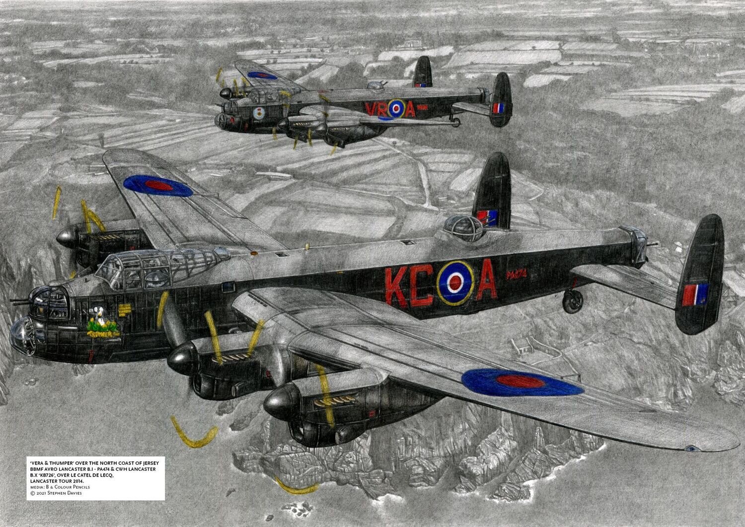 Lancaster's B.1 & B.X - 'Vera & Thumper'