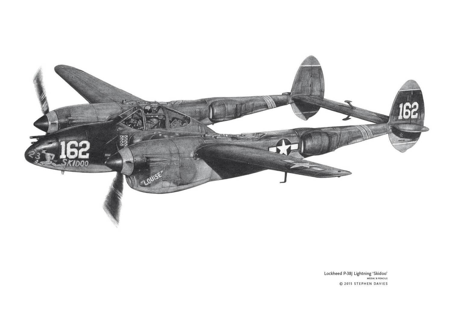 Lockheed P-38J Lightning Skidoo