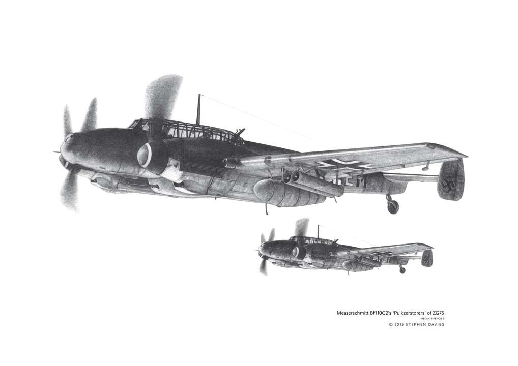 Messerschmitt Bf110G2's