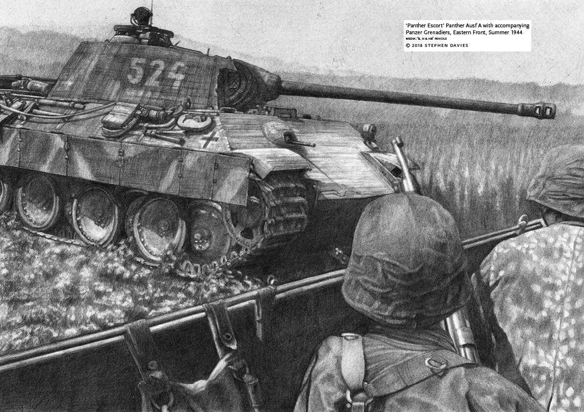 'Panther Escort' Panther Ausf A