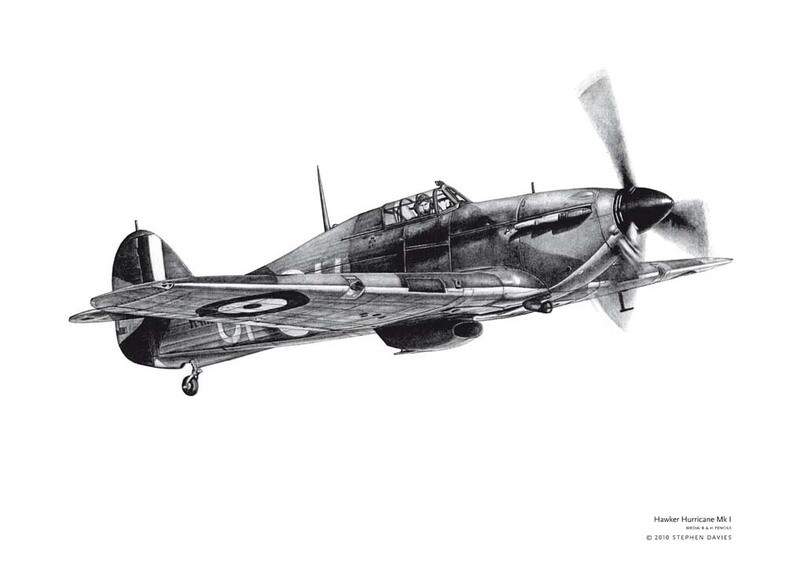 Hurricane Mk1 'In Flight'