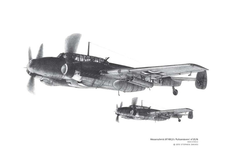 Messerschmitt Bf110G2's