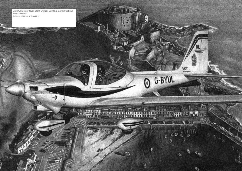 Grob Tutor 'Over Mont Orgueil'