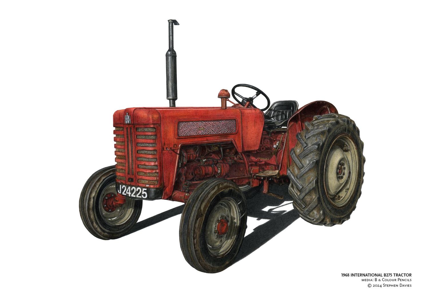 '1968 International B275 Tractor