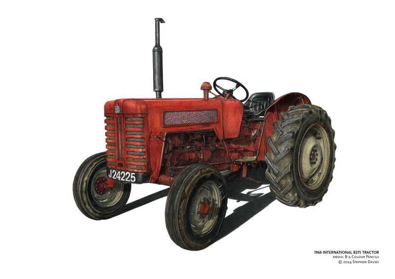 '1968 International B275 Tractor