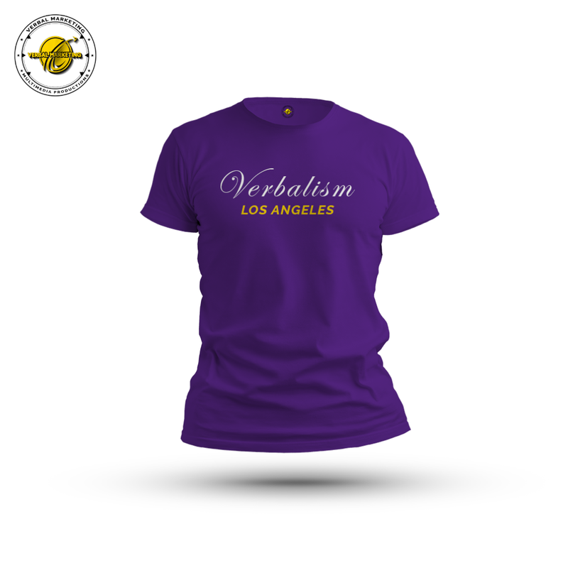 VERBALISM | SHOWTIME PURPLE | SIGNATURE COLLECTION T-SHIRT