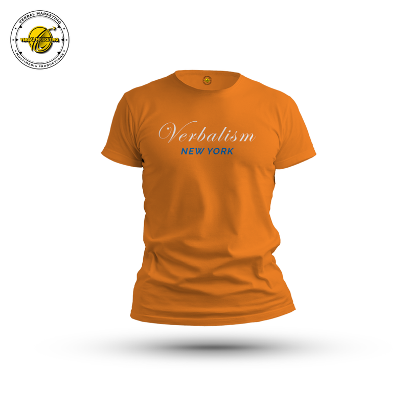 VERBALISM | GOTHAM ORANGE | SIGNATURE COLLECTION T-SHIRT