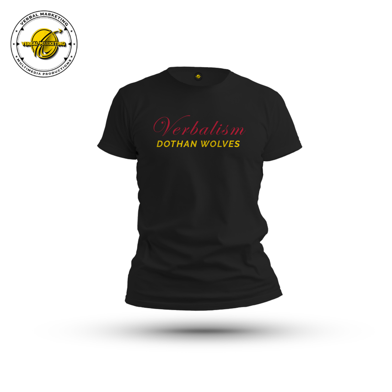 VERBALISM | WOLVES BLACK | SIGNATURE COLLECTION T-SHIRT
