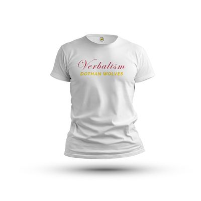 VERBALISM | WOLVES WHITE | SIGNATURE COLLECTION T-SHIRT