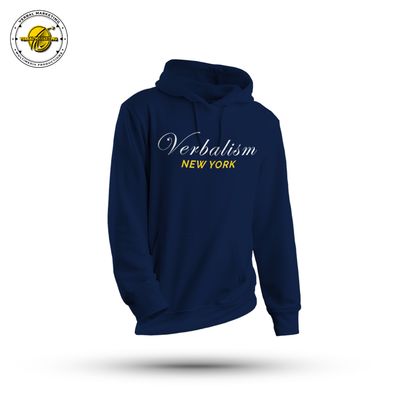VERBALISM | GOTHAM BLUE | SIGNATURE COLLECTION HOODIE