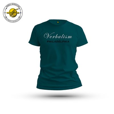 VERBALISM | MIDNIGHT GREEN | SIGNATURE COLLECTION T-SHIRT