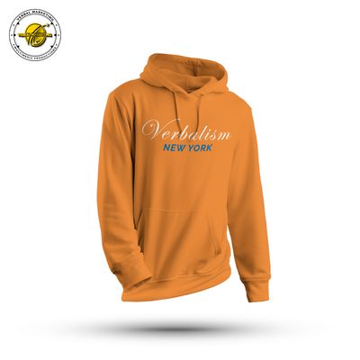 VERBALISM | GOTHAM ORANGE | SIGNATURE COLLECTION HOODIE