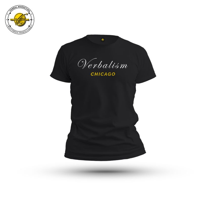 VERBALISM | SOUTHSIDE BLACK | SIGNATURE COLLECTION T-SHIRT