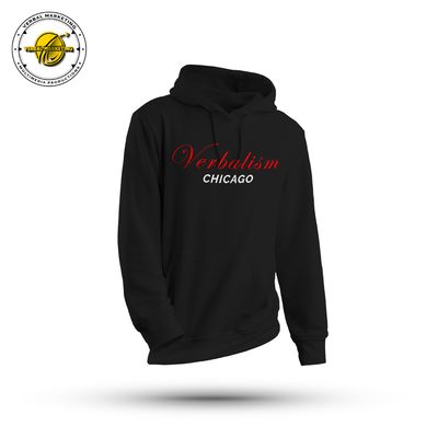 VERBALISM | CHICAGO SEA RED | SIGNATURE COLLECTION HOODIE