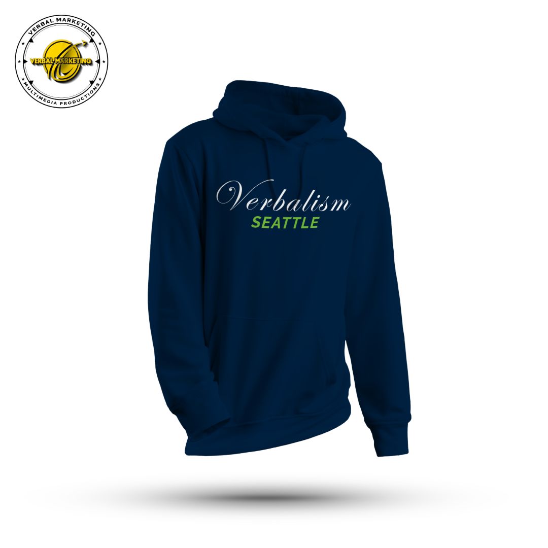 VERBALISM | SOUND & FOREST NAVY | SIGNATURE COLLECTION HOODIE