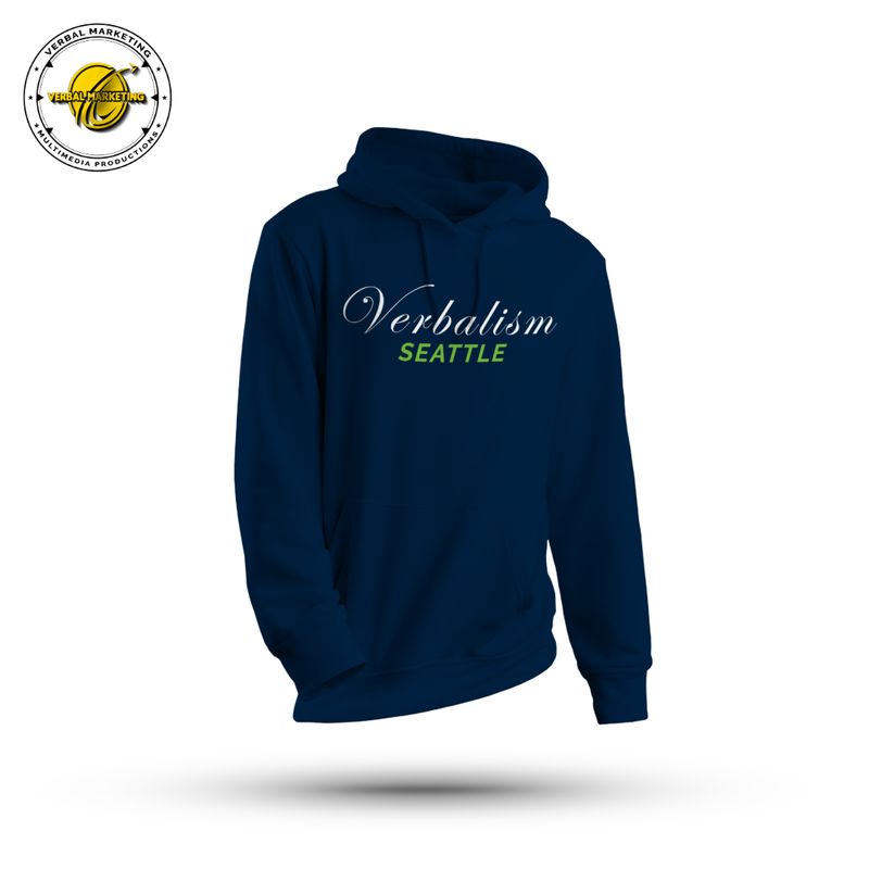 VERBALISM | SOUND & FOREST NAVY | SIGNATURE COLLECTION HOODIE