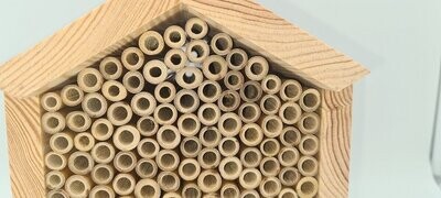 Bambusröhren 100 Stück ,(1Paket)12 cm lang 7-9 mm Durchmesser (Stückpreis 0,175 €)