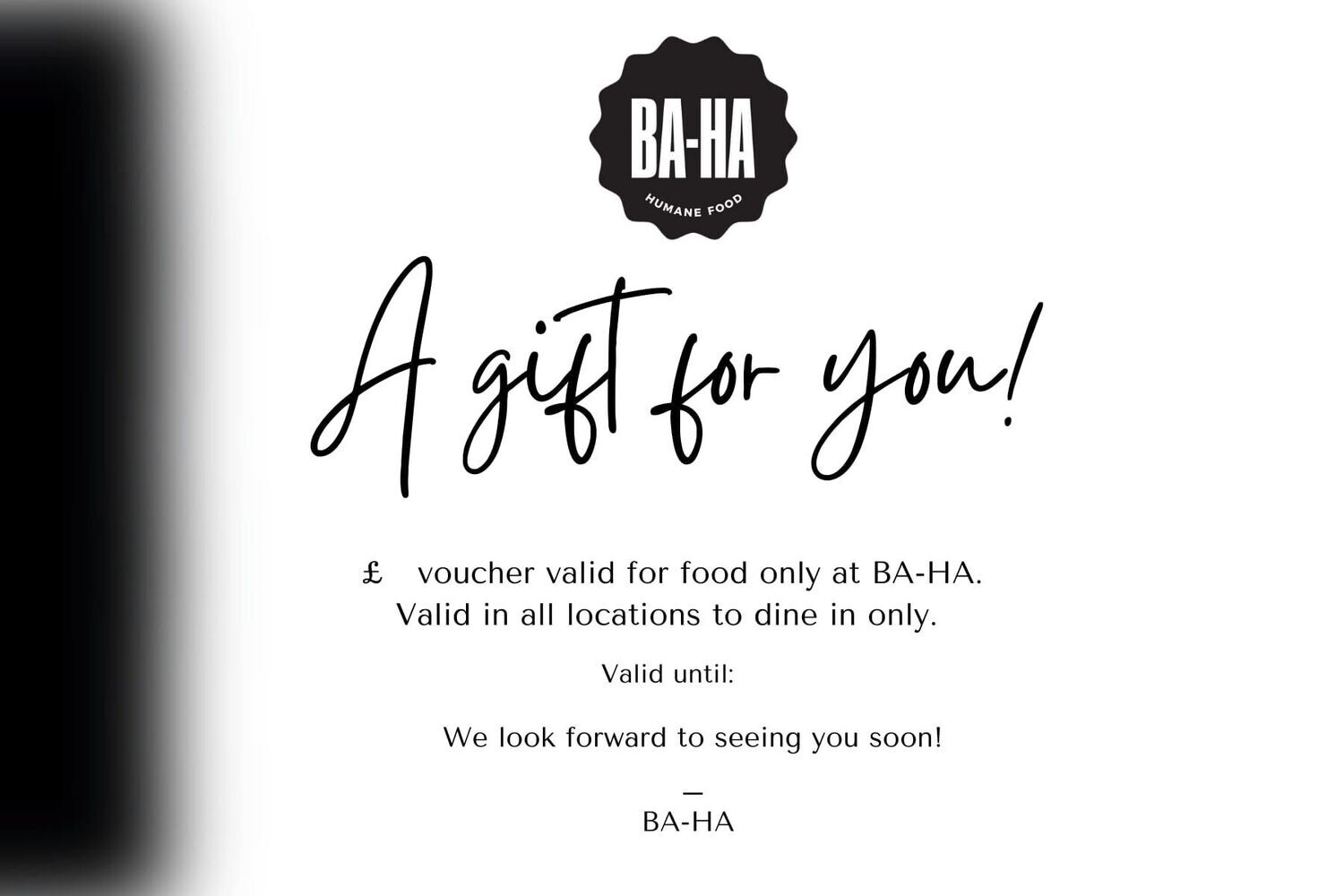 BA-HA Rainbow Gift Card