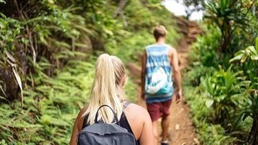 Trekking Damajagua Waterfalls