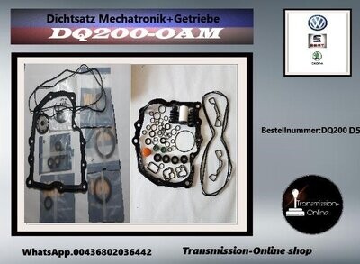 DSG Reparatursatz KITRONIC Druckspeicher Reparatursatz DQ200 Für DSG 7-Gang - Mit Dichtung & 1L Ravenol Öl Druckspeicher Für VW 7-Gang DSG Getriebe