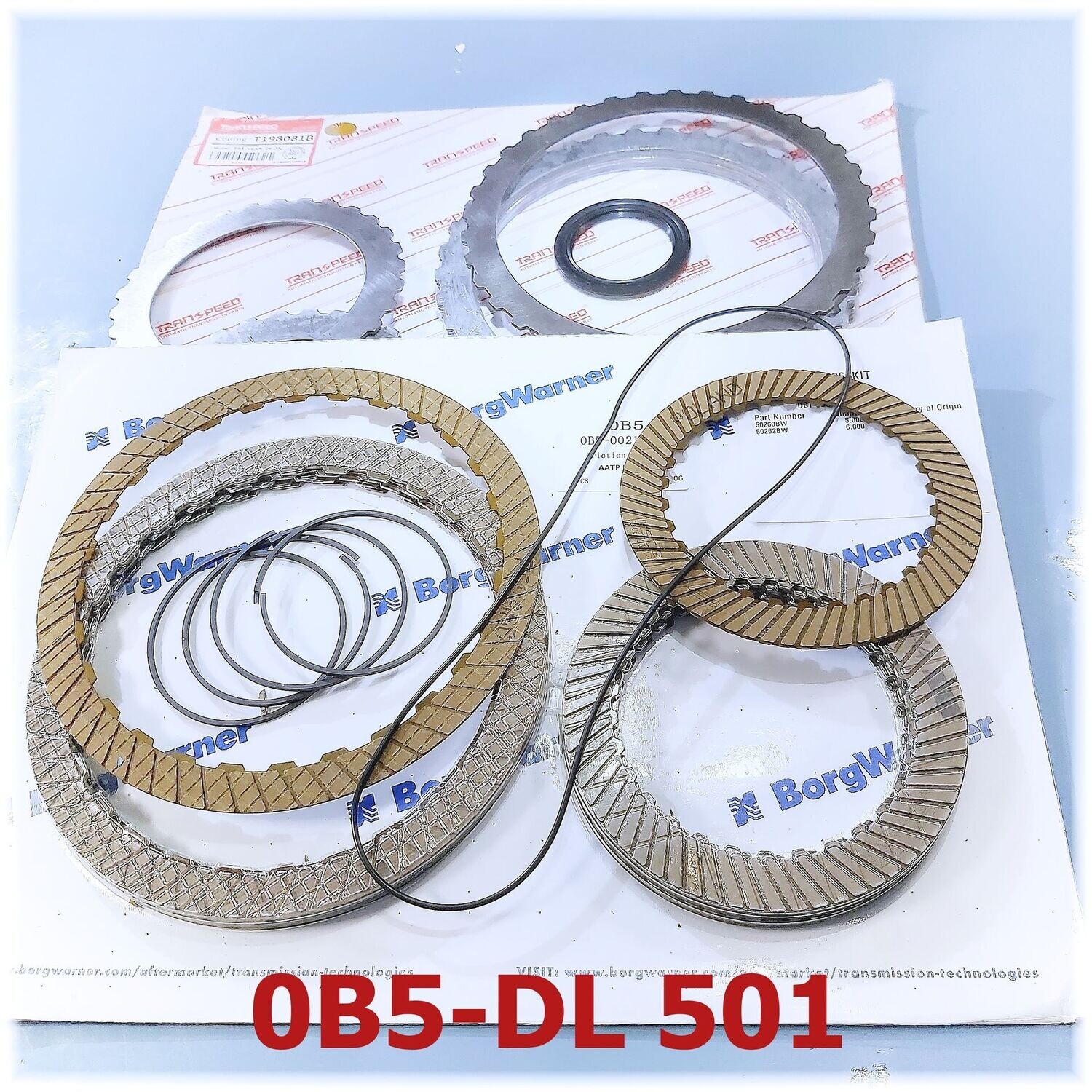 Kupplung Reiblamellen +Stahlplatten Satz DSG 7 Gang S-Tronic Getriebe 0B5 DL501-0B5141030F