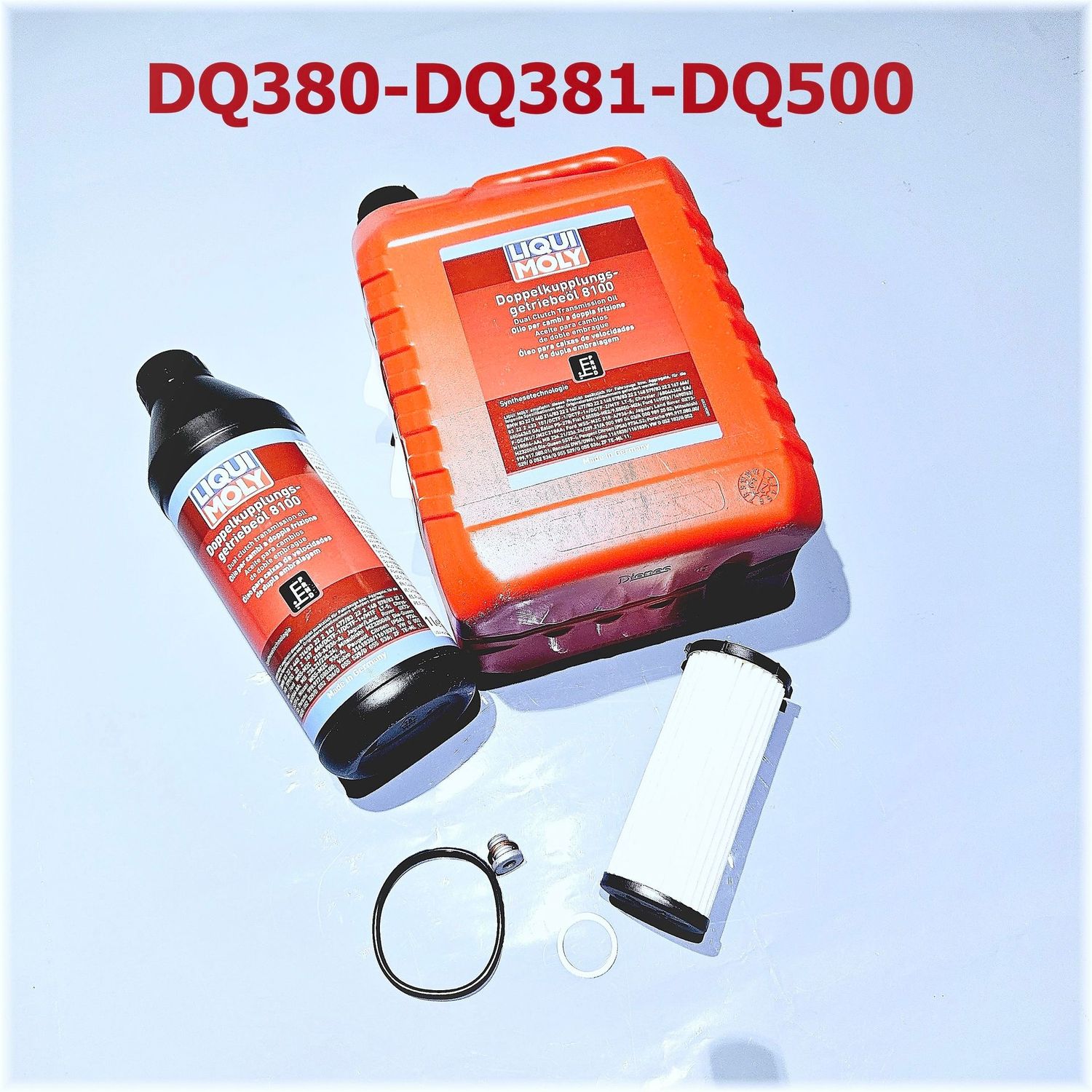 Service Kit-Ölwechsel Satz DCT DSG Getriebe 7 Gang 0BH-OBT-OBC-DQ380-DQ381 DQ500 VW-Seat-Skoda-Audi