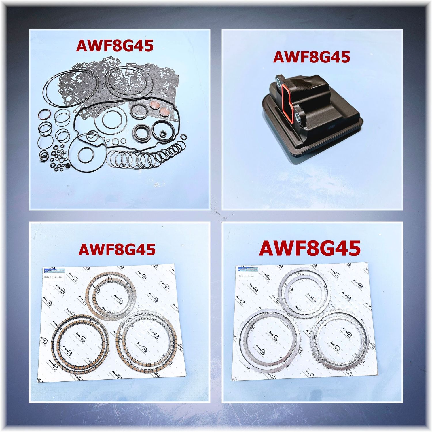 Master Kit -Komplett Reparatursatz 8 Gang Automatik Getriebe AWF8G45 Opel Zafira-Vivaro-Grandland X Peugeot 508-Citroen SPACETOURER (K0)