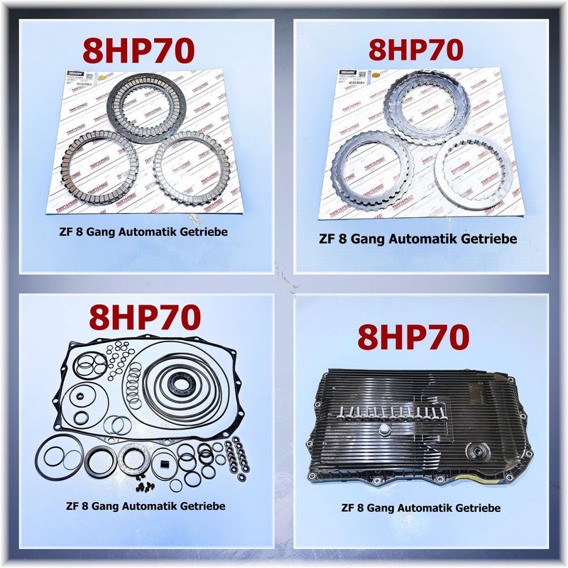 Master Kit -Komplett Reparatursatz 8 Gang Automatik ZF Getriebe BMW Jeep 8HP70 ZF