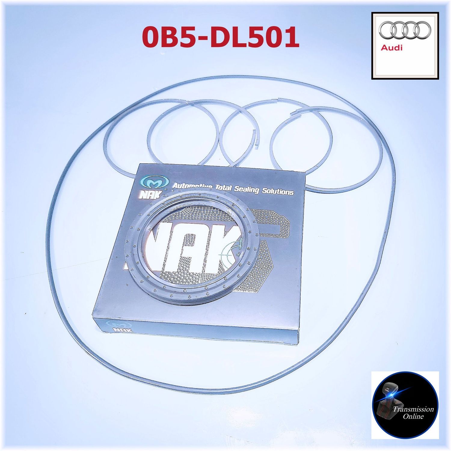 Dichtsatz Reparatur Doppelkupplung , Audi  DSG 7 Gang, Audi S-Tronik, 0B5 DL501,
