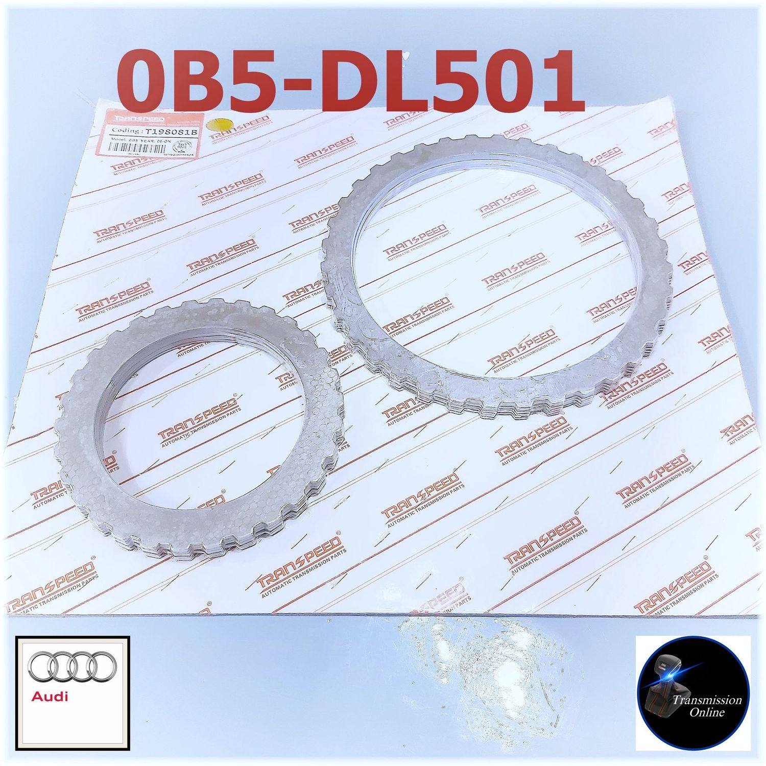 Kupplung Stahl Lamellen Satz DSG S-TRONIC Getriebe 0B5 DL501