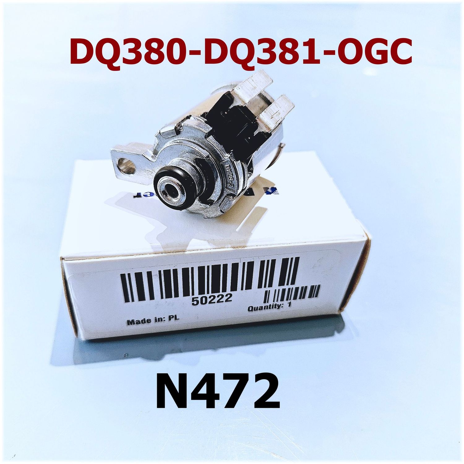 Druckregelventil N472 DSG 7 Gang DQ381-OGC VW-Seat-Skoda