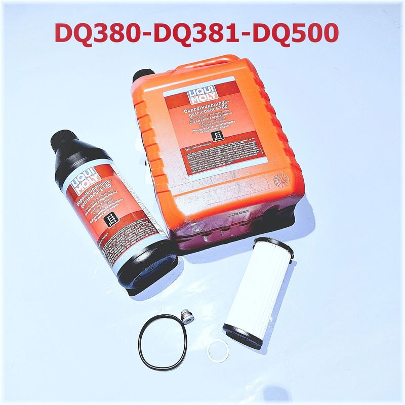 Service Kit-Ölwechsel Satz DCT DSG Getriebe 7 Gang 0BH-OBT-OBC-DQ380-DQ381-DQ500 VW-Seat-Skoda-Audi