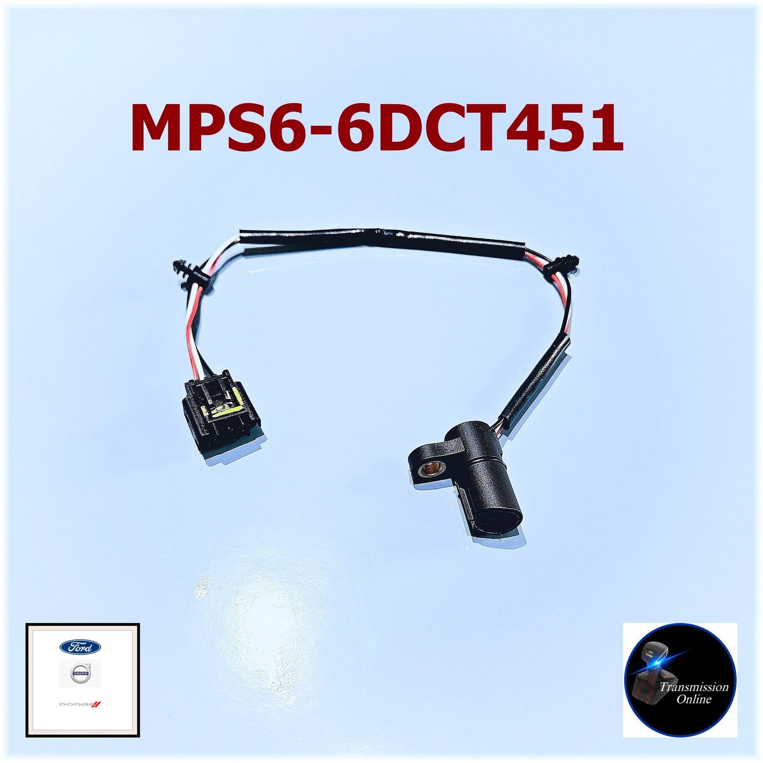 Geschwindigkeit Sensor Getriebe MPS6-6DCT451 Powershift Getriebe VOLVO FORD DODGE