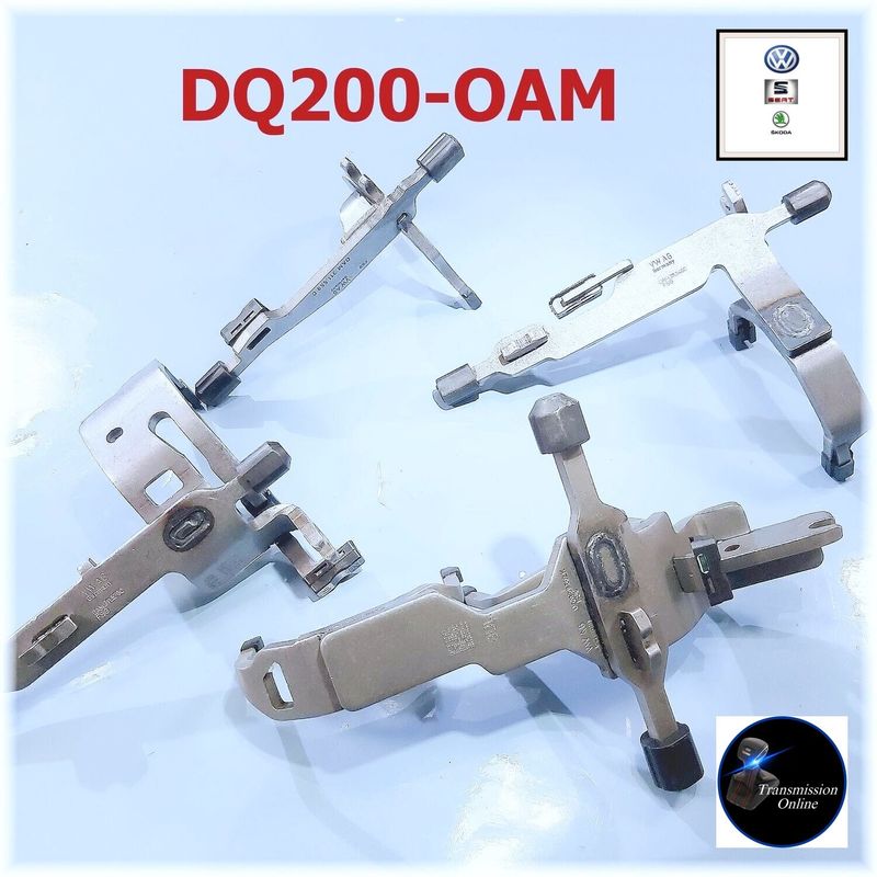 Schaltgabel Satz 7 Gang DSG Getriebe OAM-DQ200   VW-Seat-Skoda Neue Version