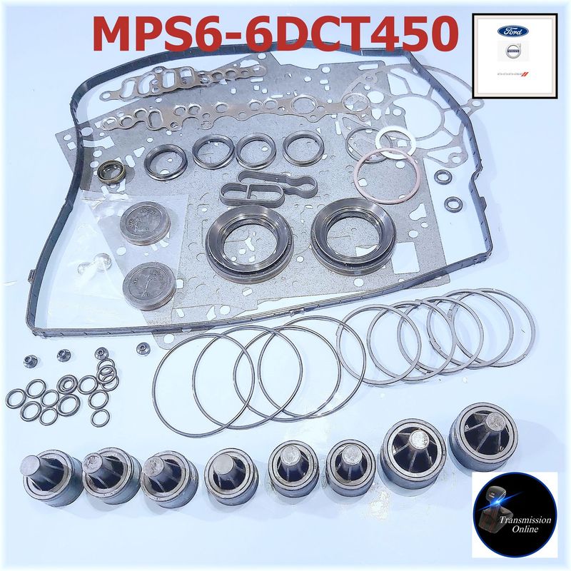 Dichtungssatz +Schaltgabelkolben,DSG 6 Gang,  MPS6-6DCT450, Ford Powershift Getriebe