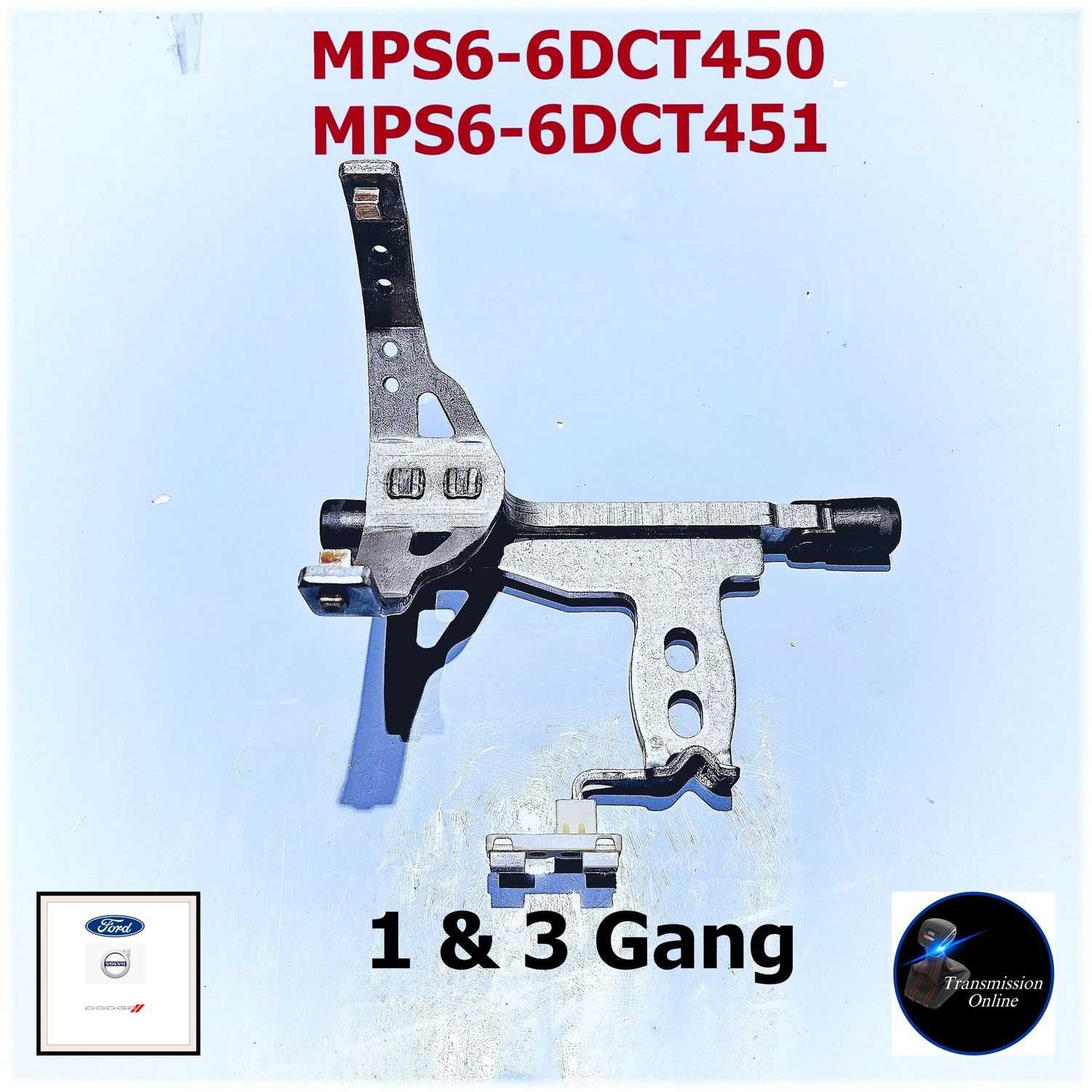 Schaltgabel für 1&3 Gang  DSG Getriebe Powershift MPS6-6DCT450+ 451 DS7R und 7M5R Ford Volvo