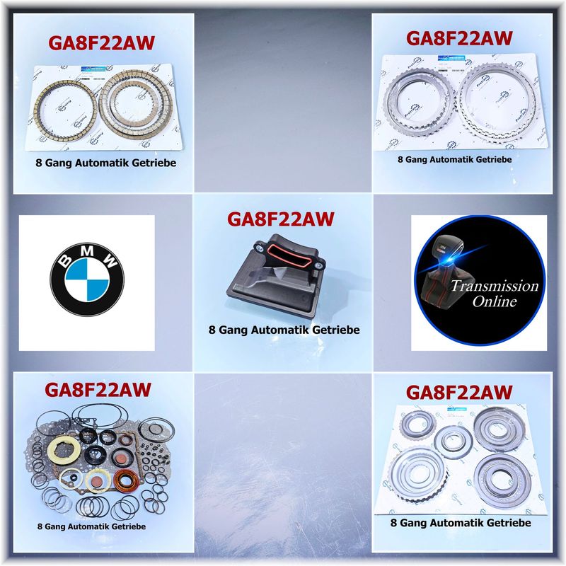 Master Kit -Komplett Reparatursatz 8 Gang Automatik Getriebe Aisin GA8F22AW BMW -Mini