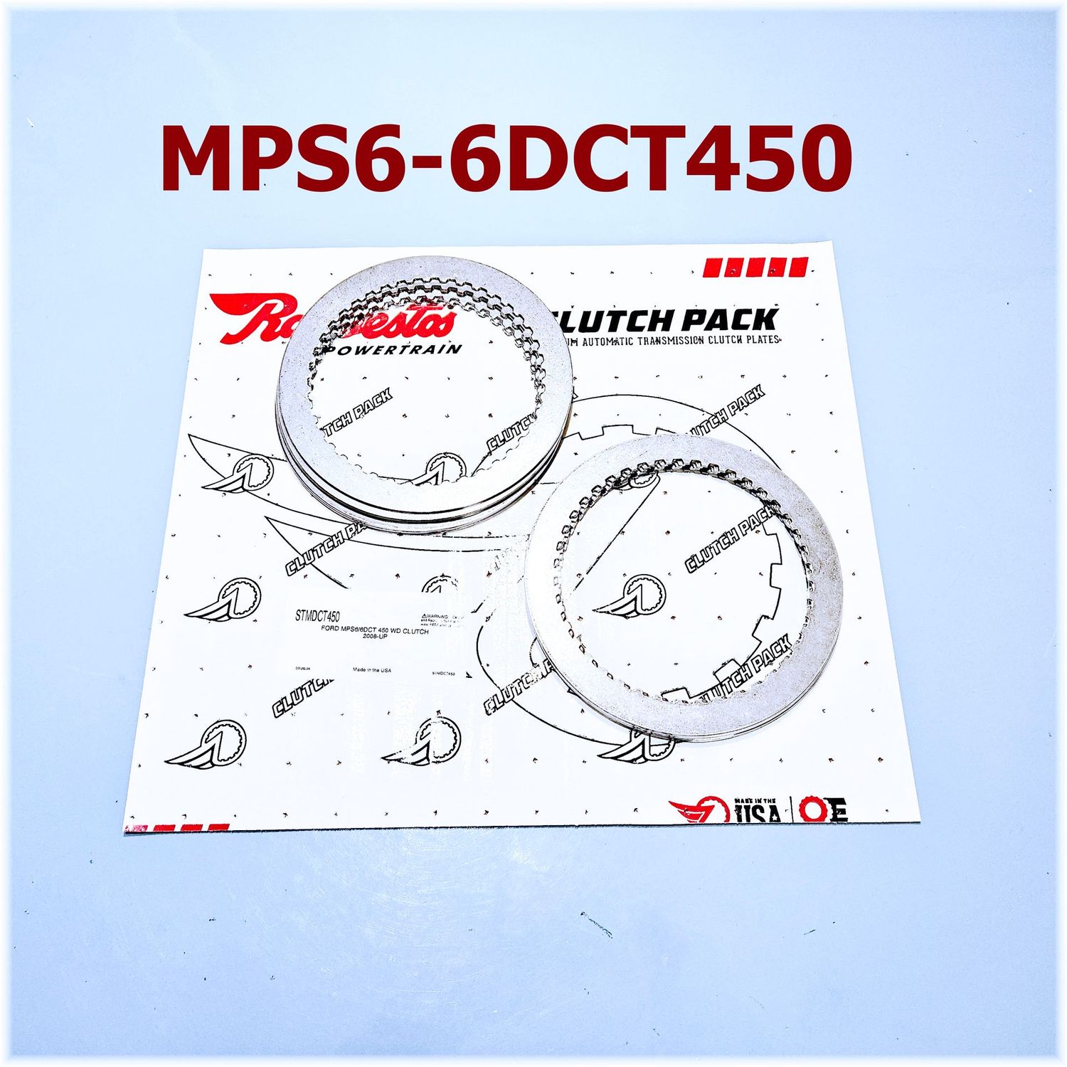 Raybestos Kupplungs Stahllammelen Satz MPS6-6DCT450 Powershift Getriebe 6 Gang DSG Ford Volvo Dodge