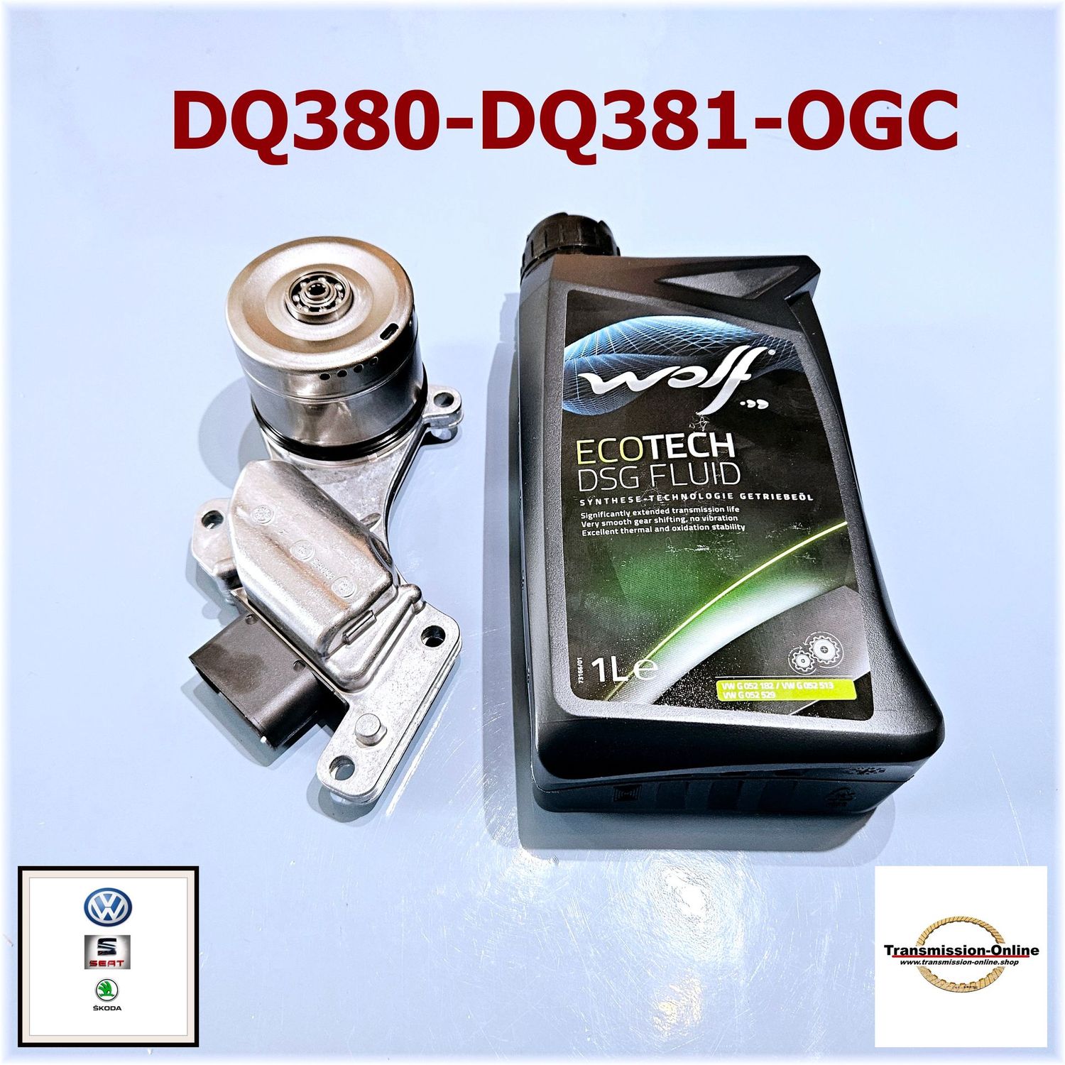 Zusatz Hydraulikpumpe Reparatursatz-Getriebeölpumpe Antriebseinheit Elektromotor- Fehler P0C2B007 -P0C2900 -P0C29- Getriebe DQ381- 0GC- VW  0GC927373M