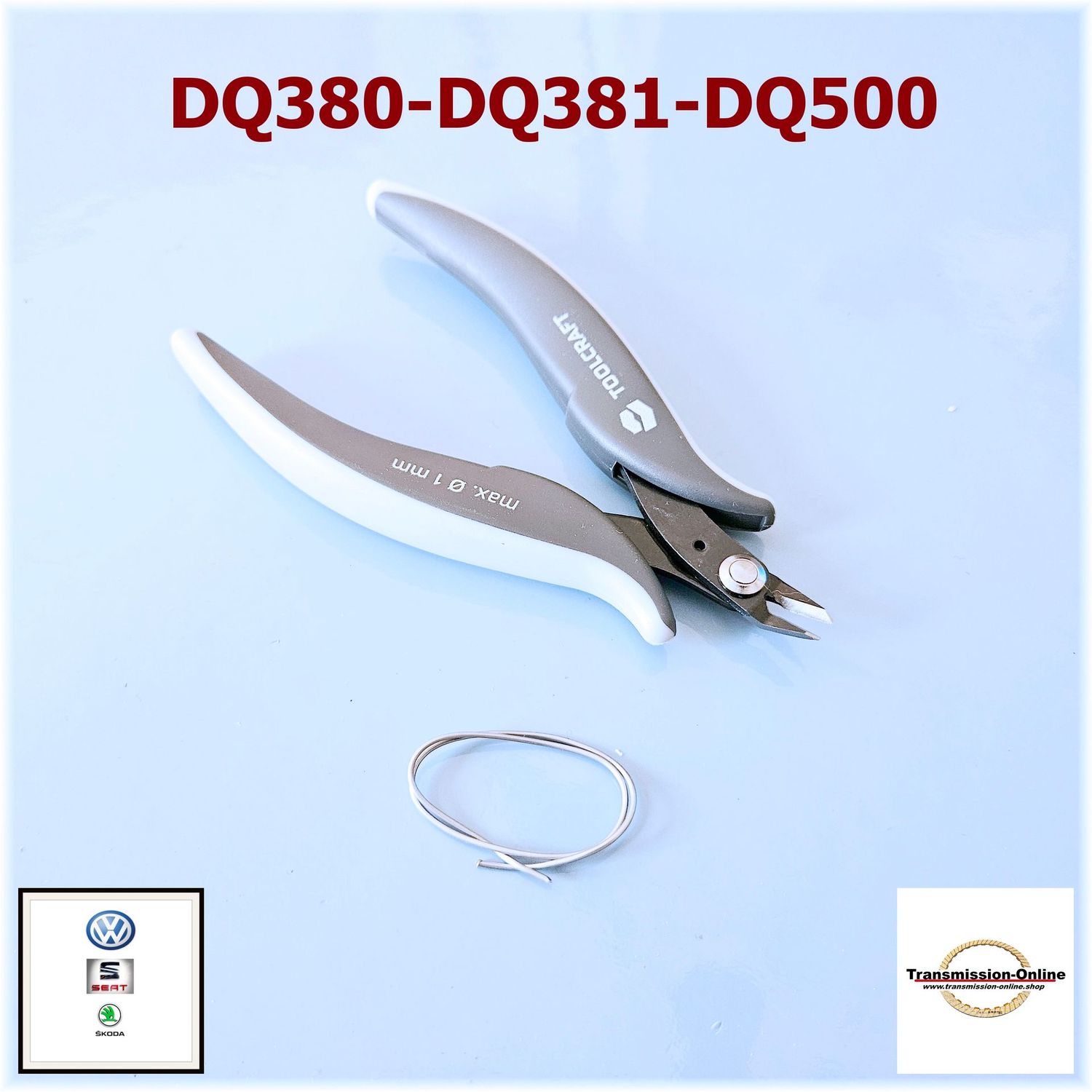 Werkzeug Steuergerät  Reparatur Positionsgeber für Kupplung 1+Positionsgeber Kupplung 2, Fehler P1735- P1736 P10666 DSG 7 Gang-DQ381-DQ500