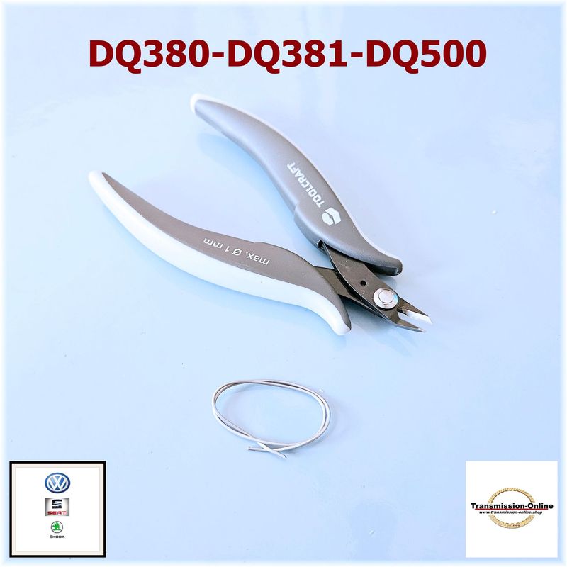 Werkzeug Steuergerät  Reparatur Positionsgeber für Kupplung 1+Positionsgeber Kupplung 2, Fehler P1735- P1736 P10666 DSG 7 Gang-DQ381-DQ500