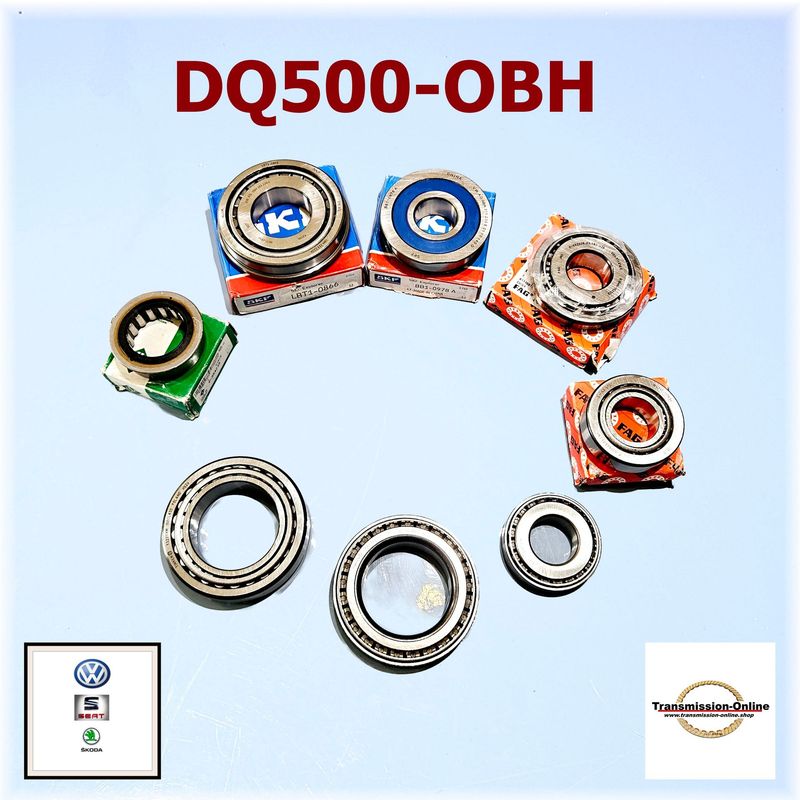 Lagersatz -Reparatursatz 7 Gang DSG Getriebe DQ500-0BH-0BT  VW T5,T6