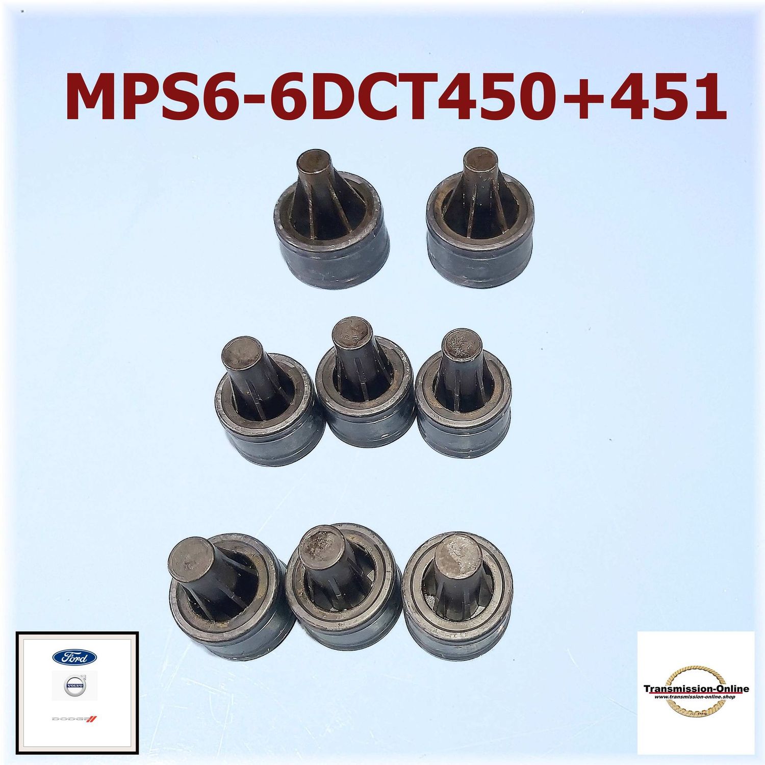 Schaltgabel Kolben Kolbensatz MPS6 6DCT450 -6DCT451 Powershift Getriebe Ford,Volvo,Dodge