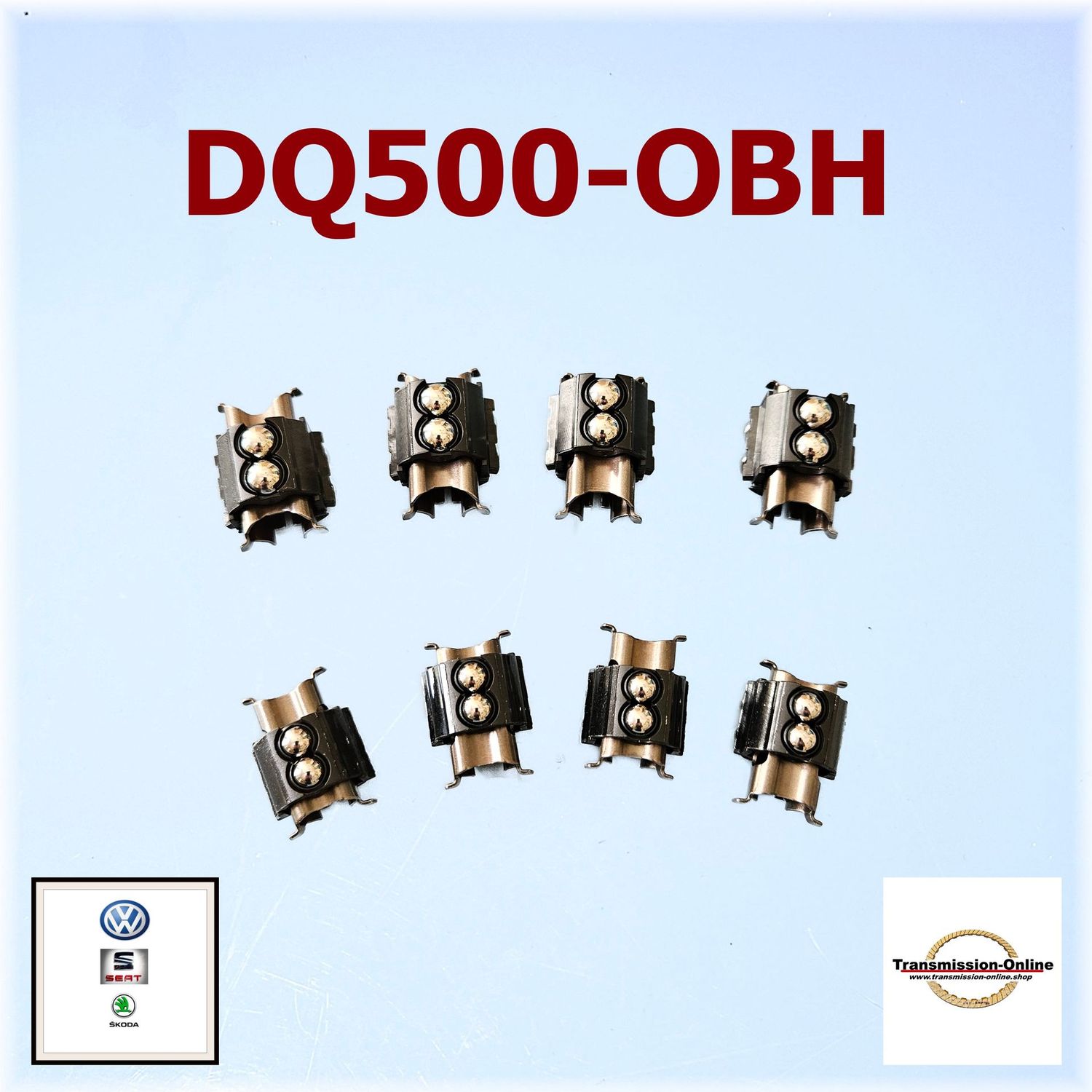 Schlupfperlen Satz Schaltgabel, DSG Getriebe DQ500 -OBH DSG 7 Gang,Für VW,Skoda,Seat