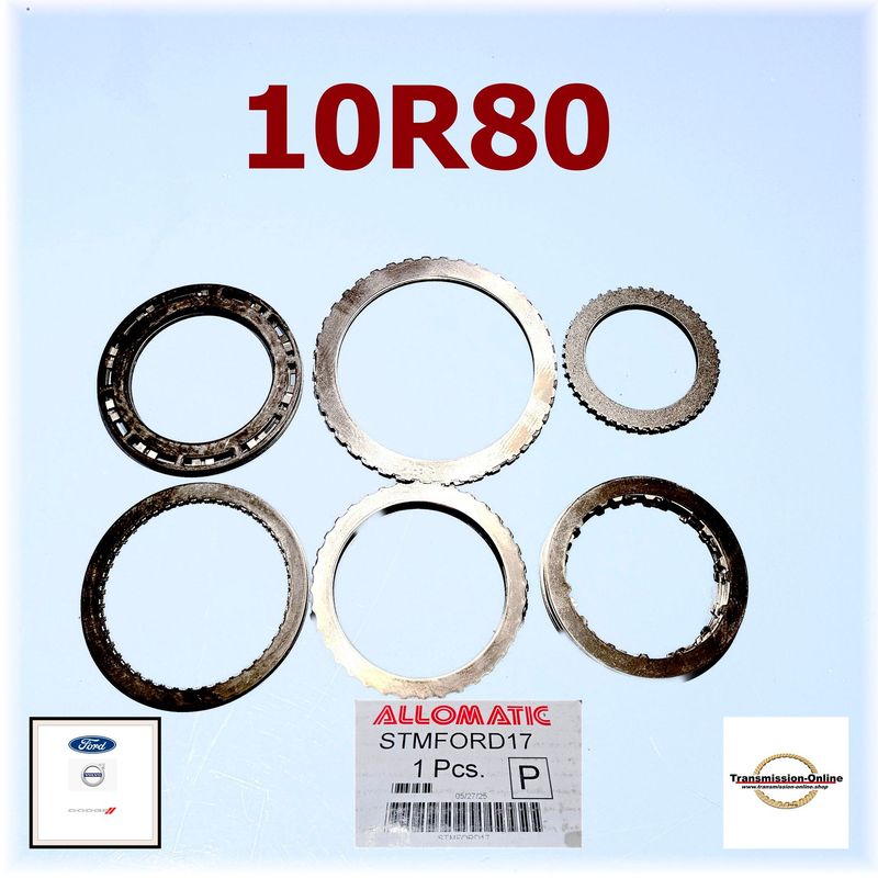 Allomatic Kupplungs Stahllamellen Satz 10R80-10L80 10 Gang Automatik  Getriebe  Ford Ranger-Raptor-Mustang
