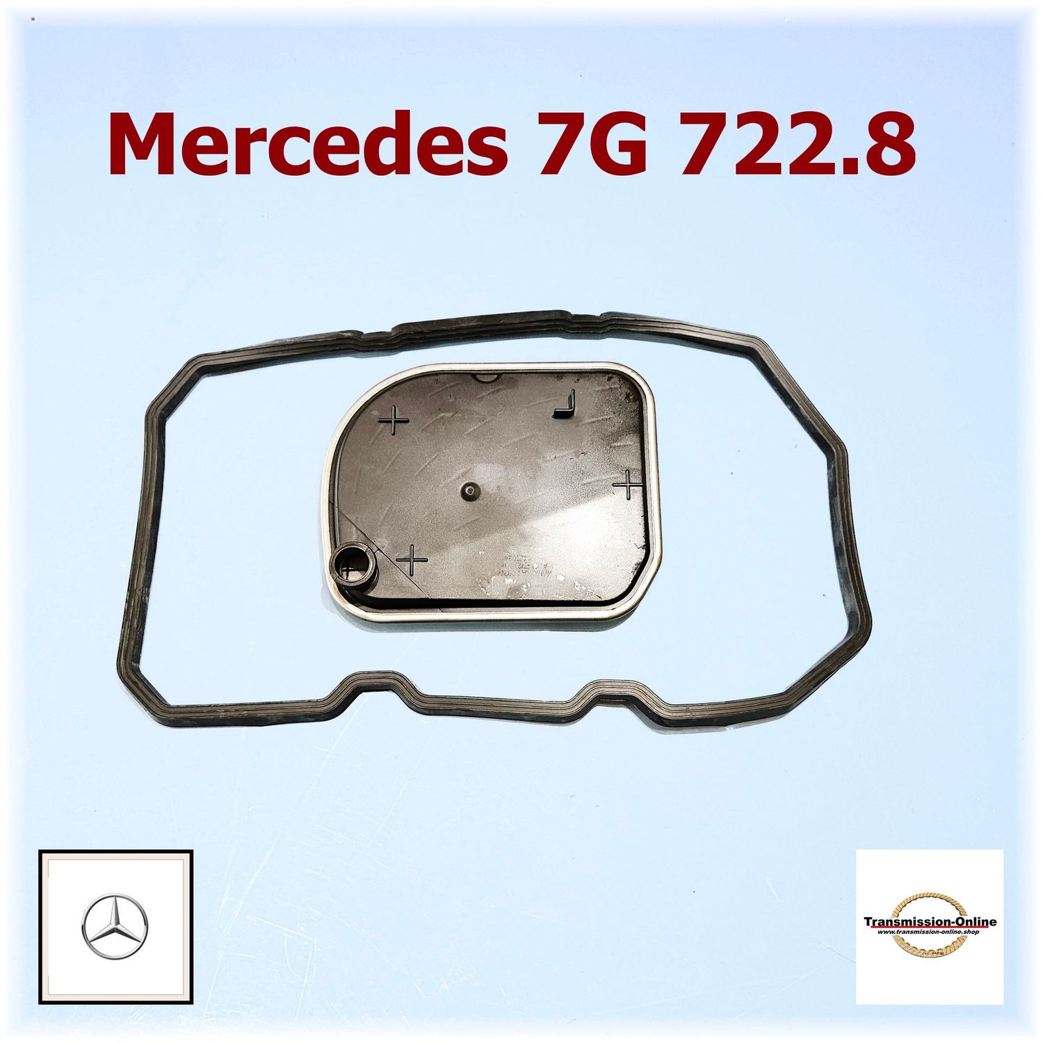 Wartungskit Filter Intern +Ölwannendichtung Mercedes CVT Getriebe 722.8